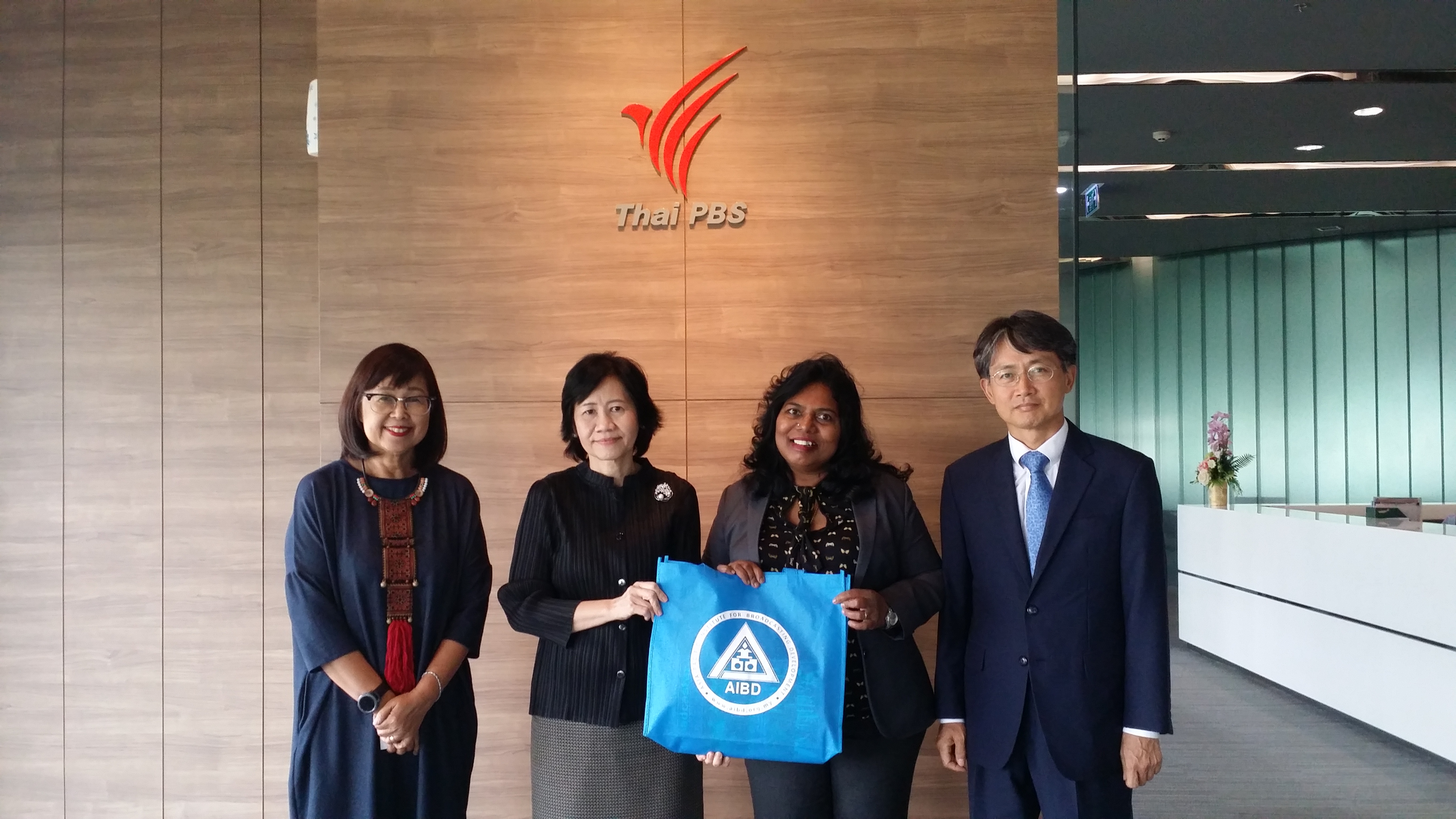 Goodwill visit to Thais PBS